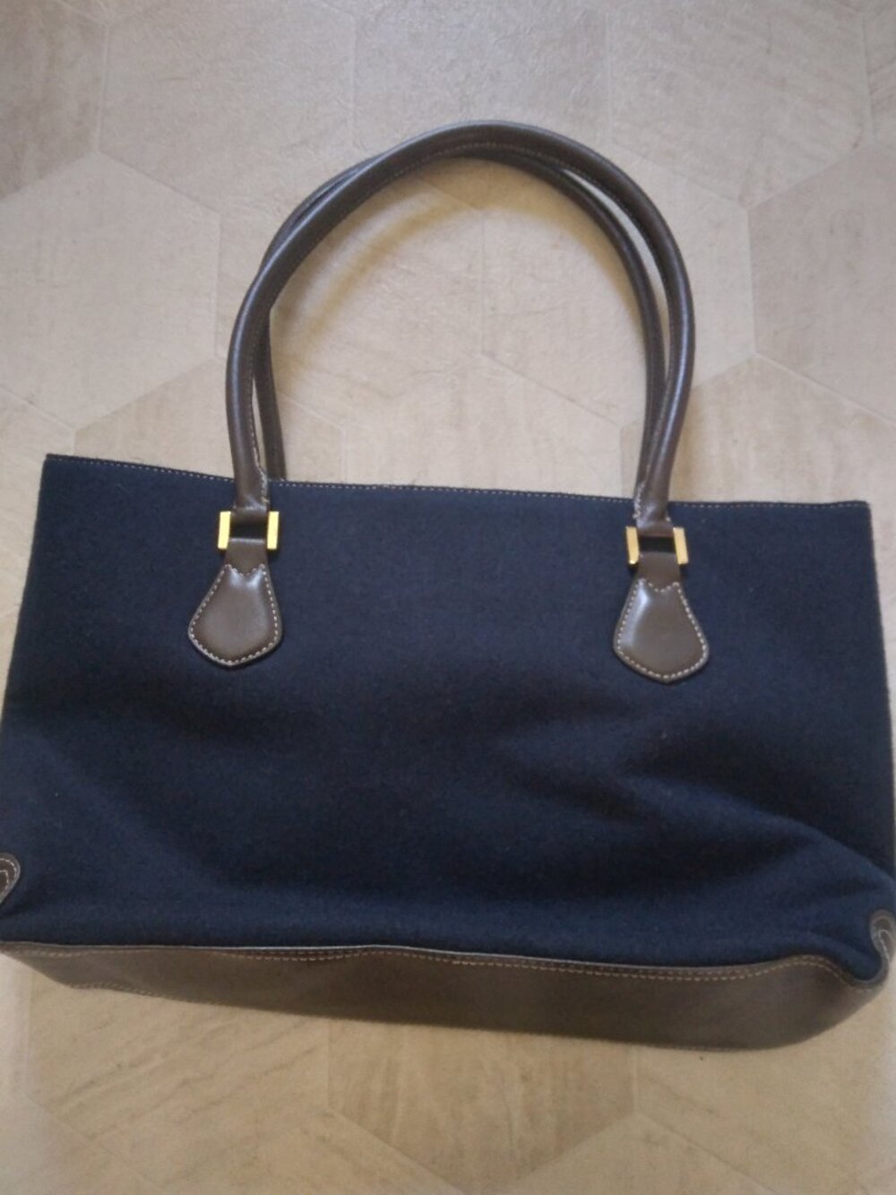 CROFT & BARROW BAG DARK BLUE